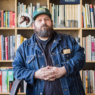 Aaron Draplin, 1993 NMC graduate, founder of Draplin Design Co. and co-founder of Field Notes