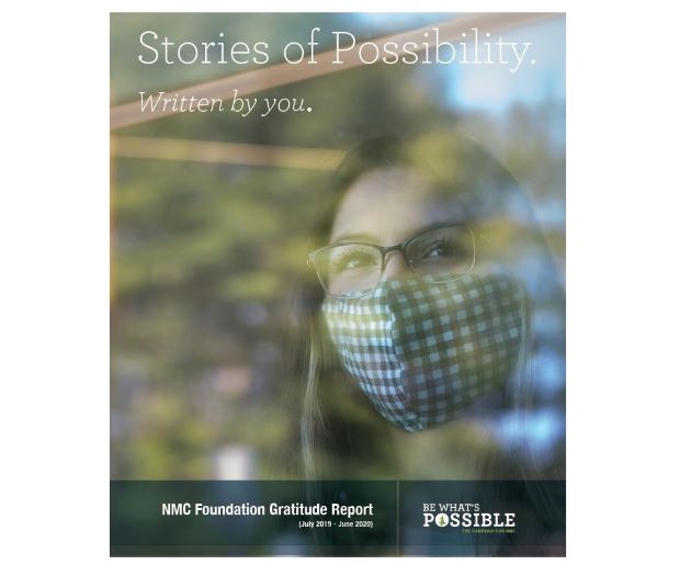 The cover of the 2020 NMC Foundation Annual Report