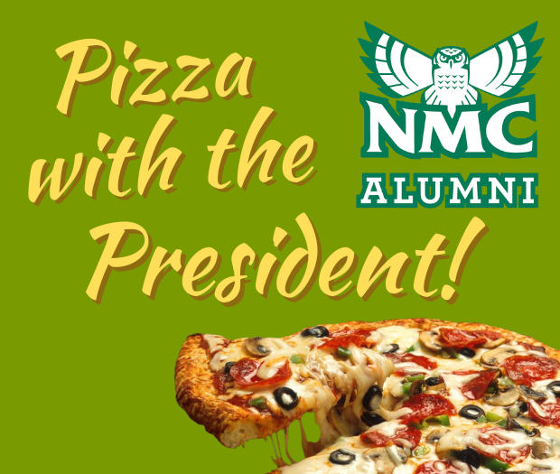 Pizza with the President graphic