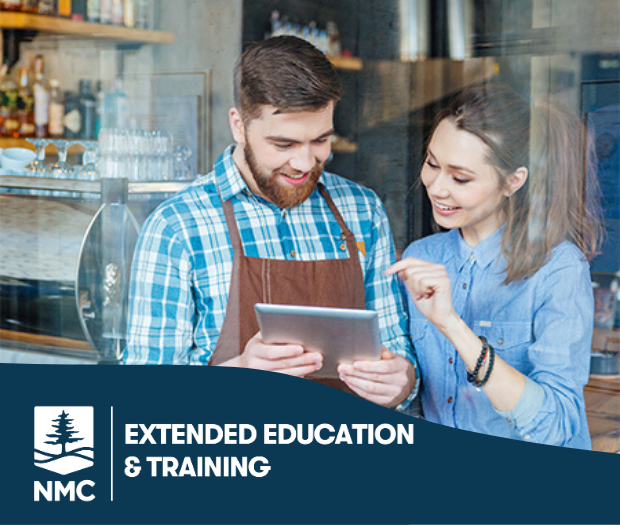 Photo of Extended Education student and laptop
