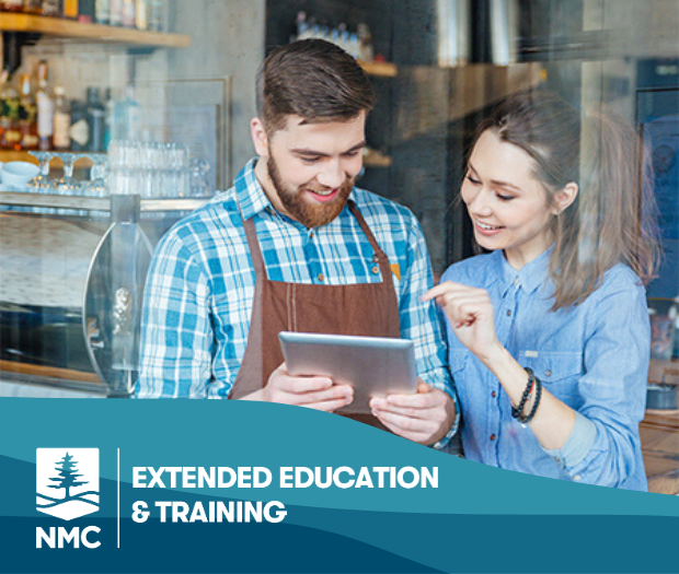 Photo of Extended Education student and laptop