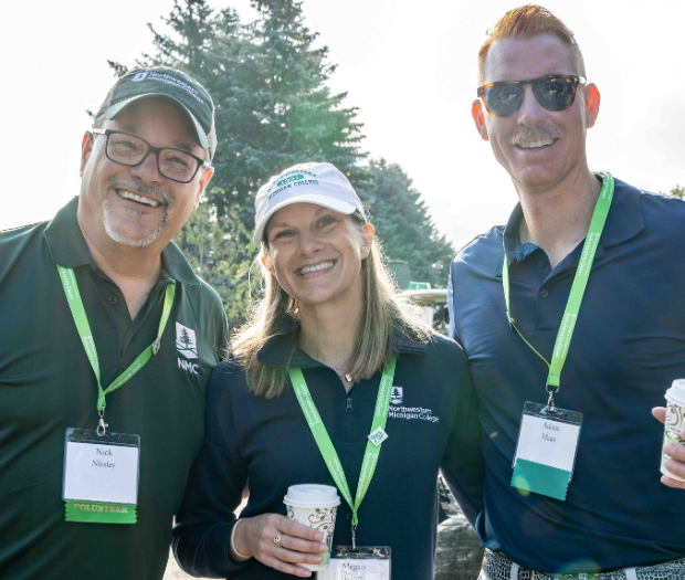 NMC staff and community member 