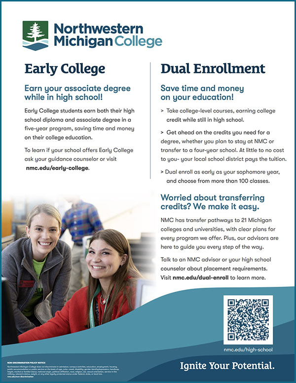 Dual Enrollment flyer image