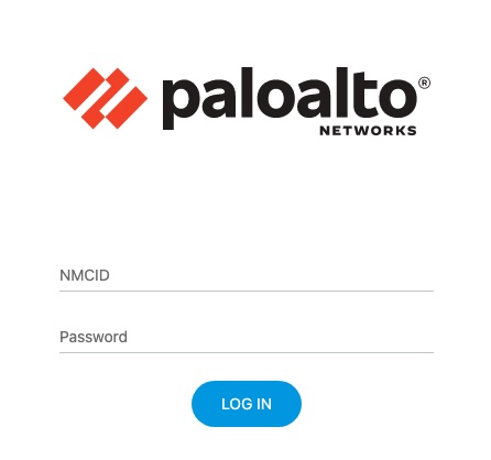 Palo Alto login screen illustration