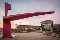 NMC Aero Park Campus Parsons-Stulen Building sculpture photo