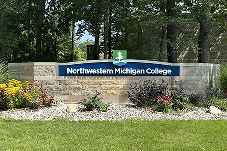 NMC Front Street Campus entrance sign