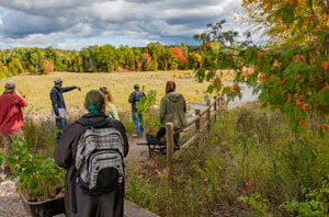 Freshwater Studies class gathers at Boardman River