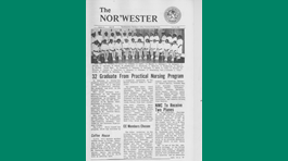 Example Nor'wester student newspaper front page