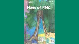 Example NMC Magazine cover 'Hues'