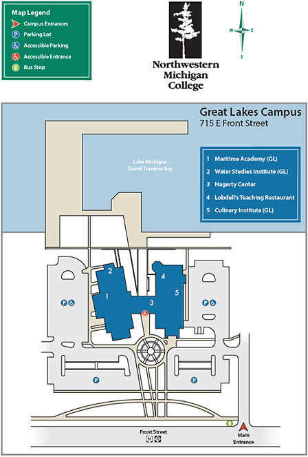 Great Lakes Campus Map