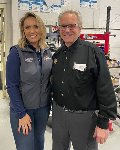 Lynnett Vanderwal and Wayne Moody