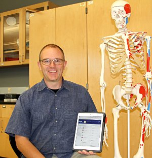 Nick Roster, NMC anatomy and physiology instructor