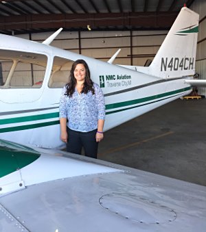 NMC aviation student Kate Hauch