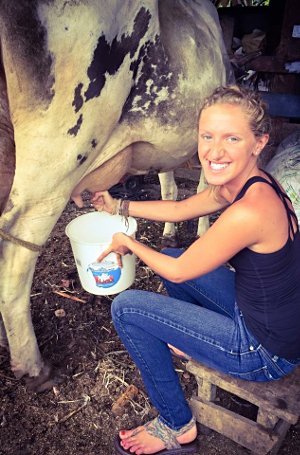 NMC student Paige Harrigan in Costa Rica