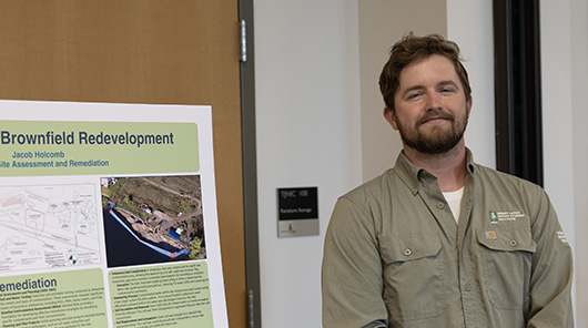 Adult student and Michigan Reconnect beneficiary Jacob Holcomb