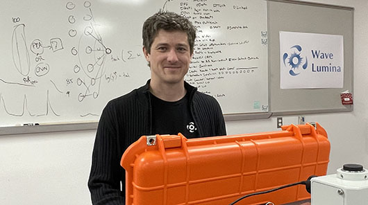 Vernon Lalone, founder of Wave Lumina