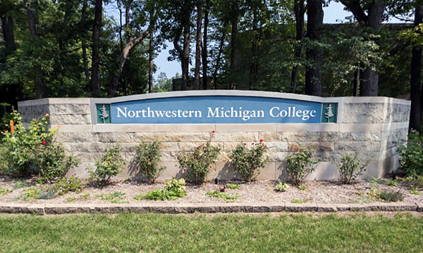 Front Street Campus entrance sign photo
