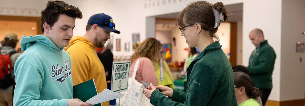 Register for orientation