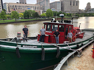 The tugboat Mississippi in Cleveland