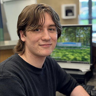 Aydn McHugh, Marine Technology program student