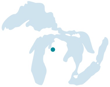Great Lakes outline graphic