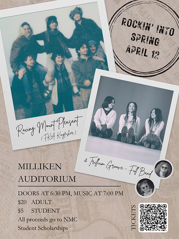 Rockin' Into Spring concert poster
