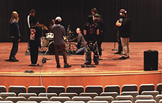 NMC Audio Technology Program students work with the City Opera House to stage a concert