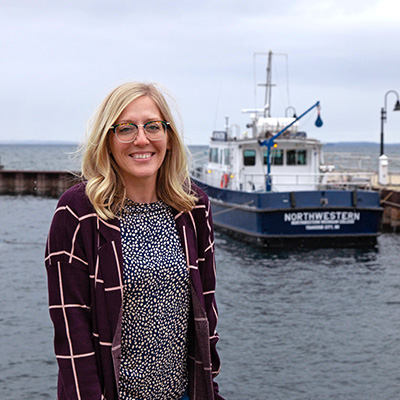 NMC Marine Technology Program student Sarah Sergent
