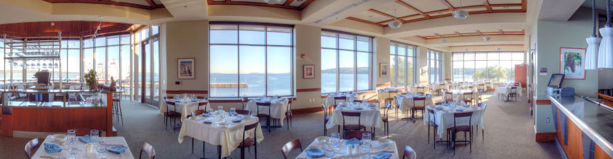 Panoramic view of Lobdell's: A Teaching Restaurant