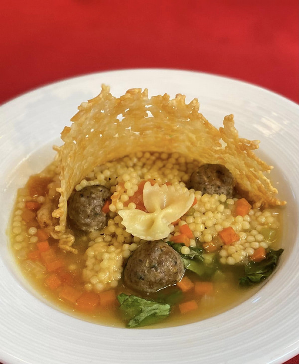 A dish from a Great Lakes Culinary Institute 2025 World Cuisine event