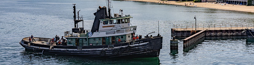 The training tow vessel Robinson Bay