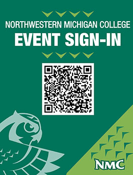 QR code for tracking traffic to student events