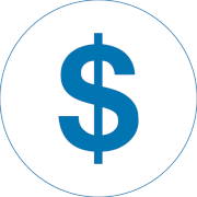 Financial aid and scholarship icon