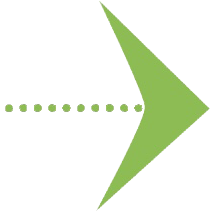 dotted line and right arrow