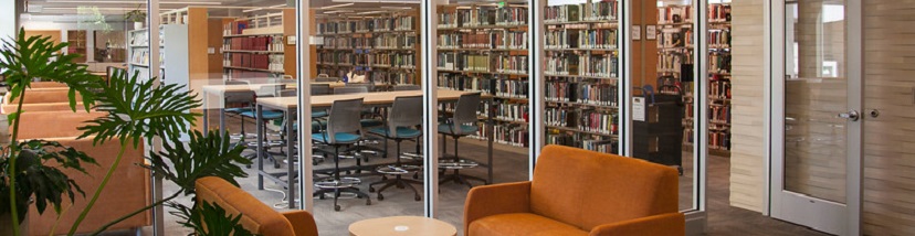 interior view of NMC library reading room