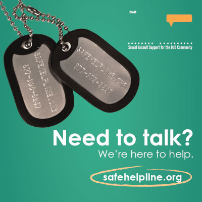 Safe Helpline logo and info