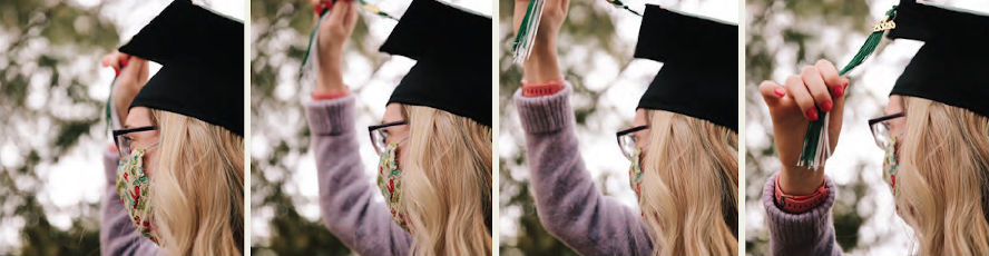 2020 NMC graduate Megan Dagen, a first-generation college student