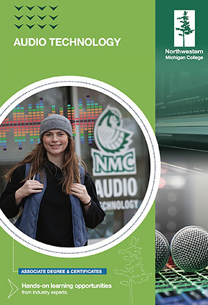 Audio Technology program brochure image