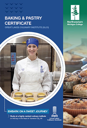 Great Lakes Culinary Institute (GLCI) / Baking & Pastry Arts Certificate program flyer image