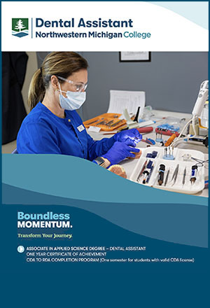 Dental Assistant program brochure image