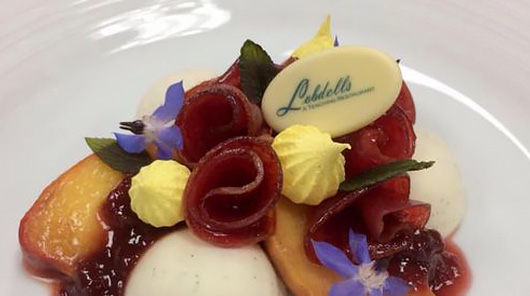 Photo of a Lobdell's dessert plate 