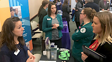 Students at Career Fair