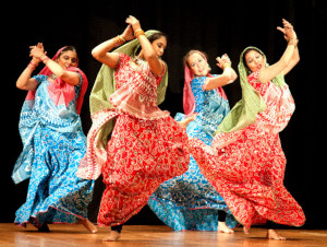 Bollywood dancers