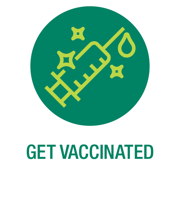 Get vaccinated icon 