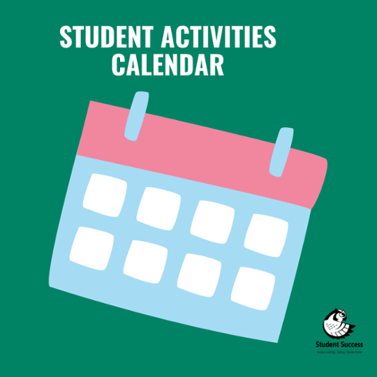 Student Activities Calendar